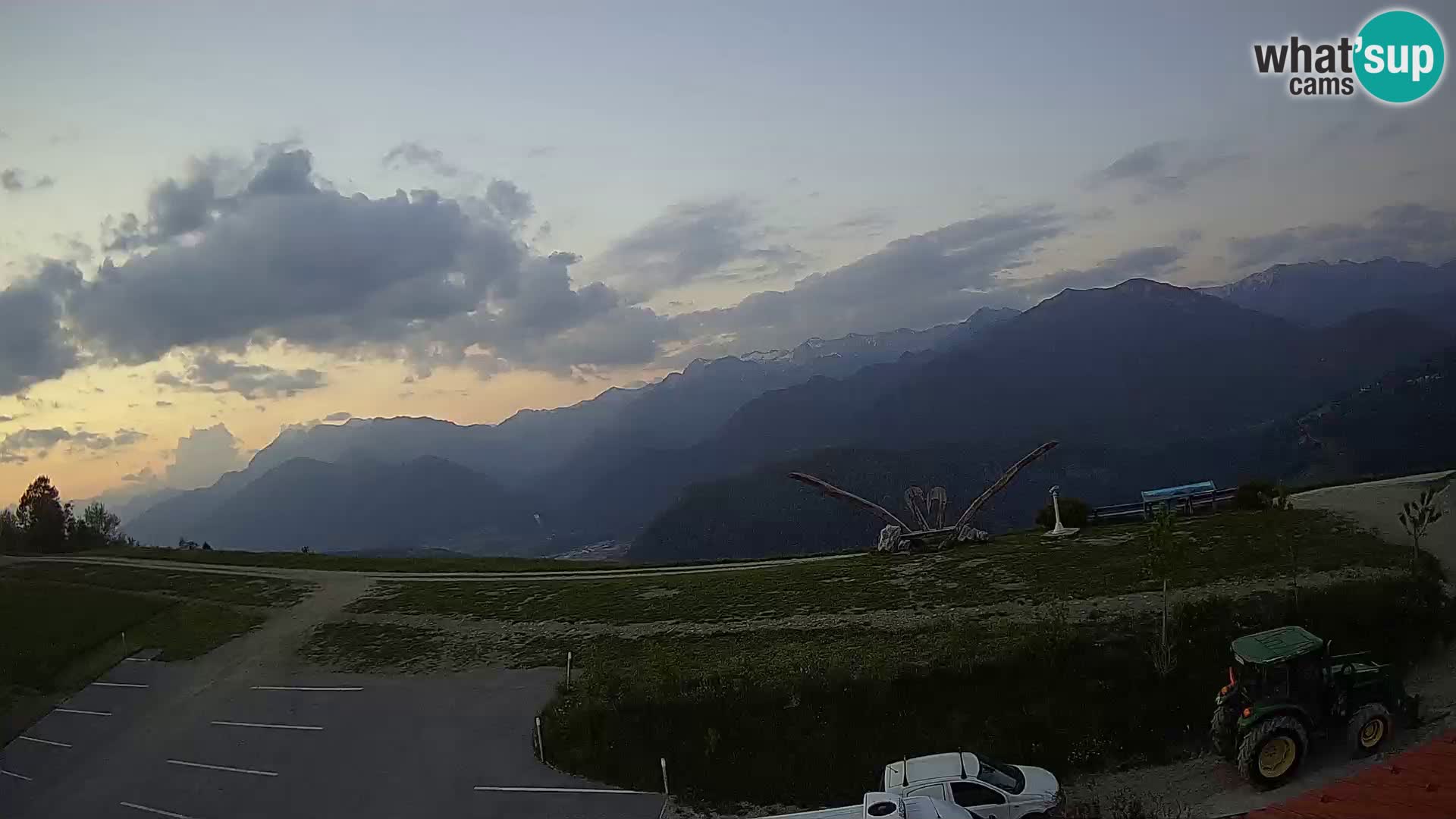 Ferme touristique Široko Livecam Most na Soči