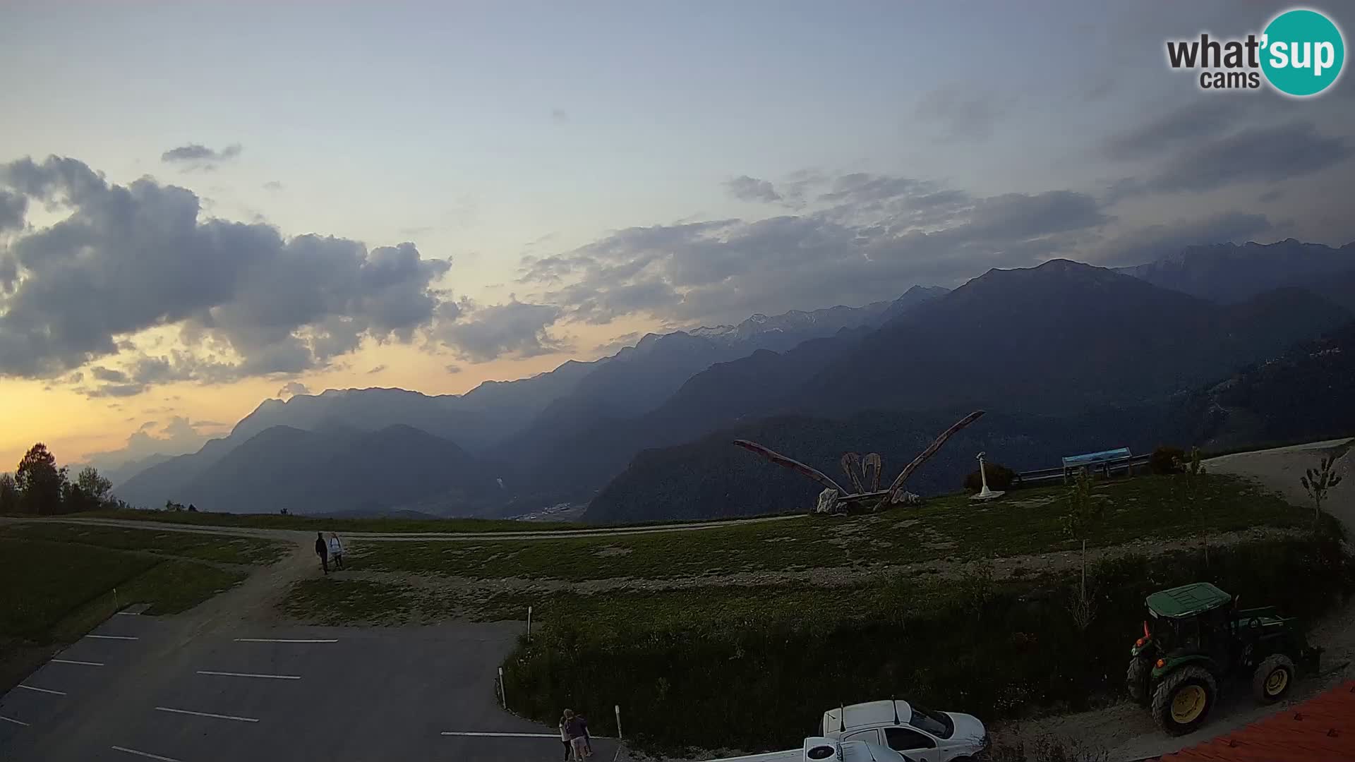 Tourist farm Široko webcam Most na Soči