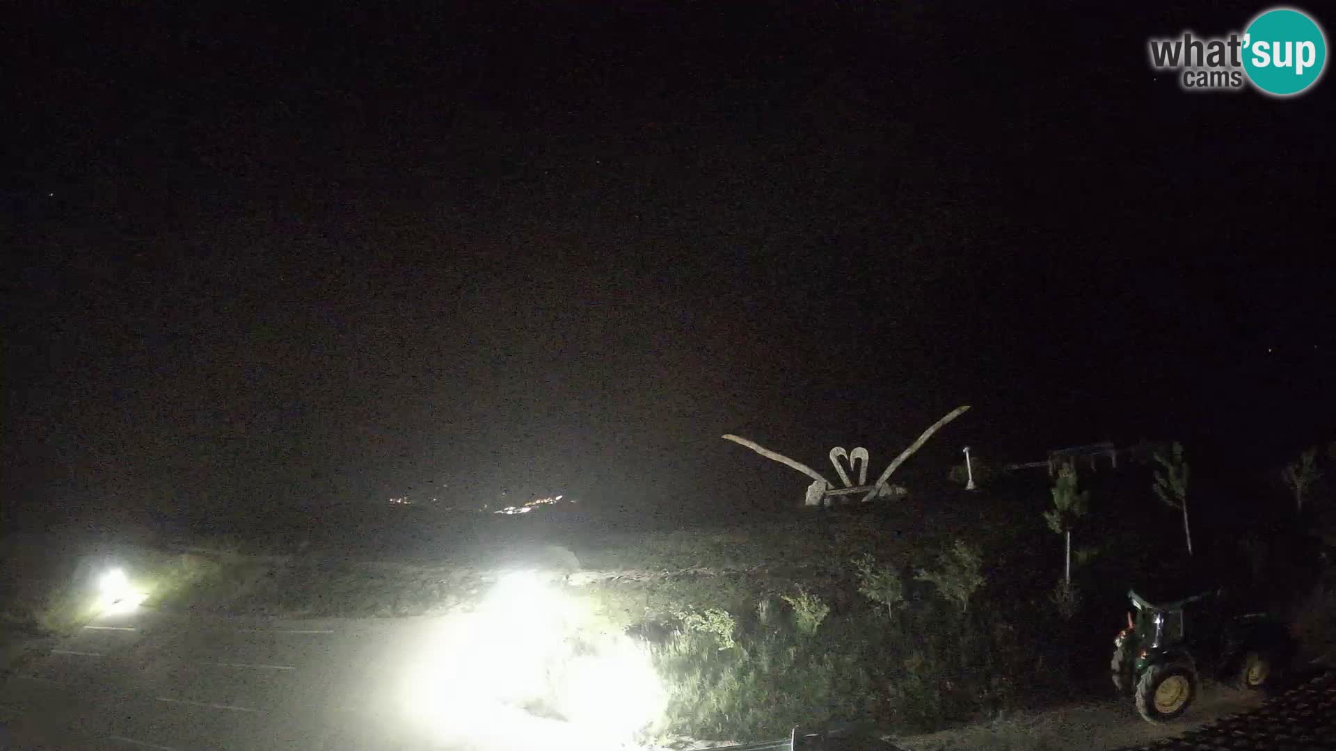 Granja turística Široko camera en vivo Most na Soči