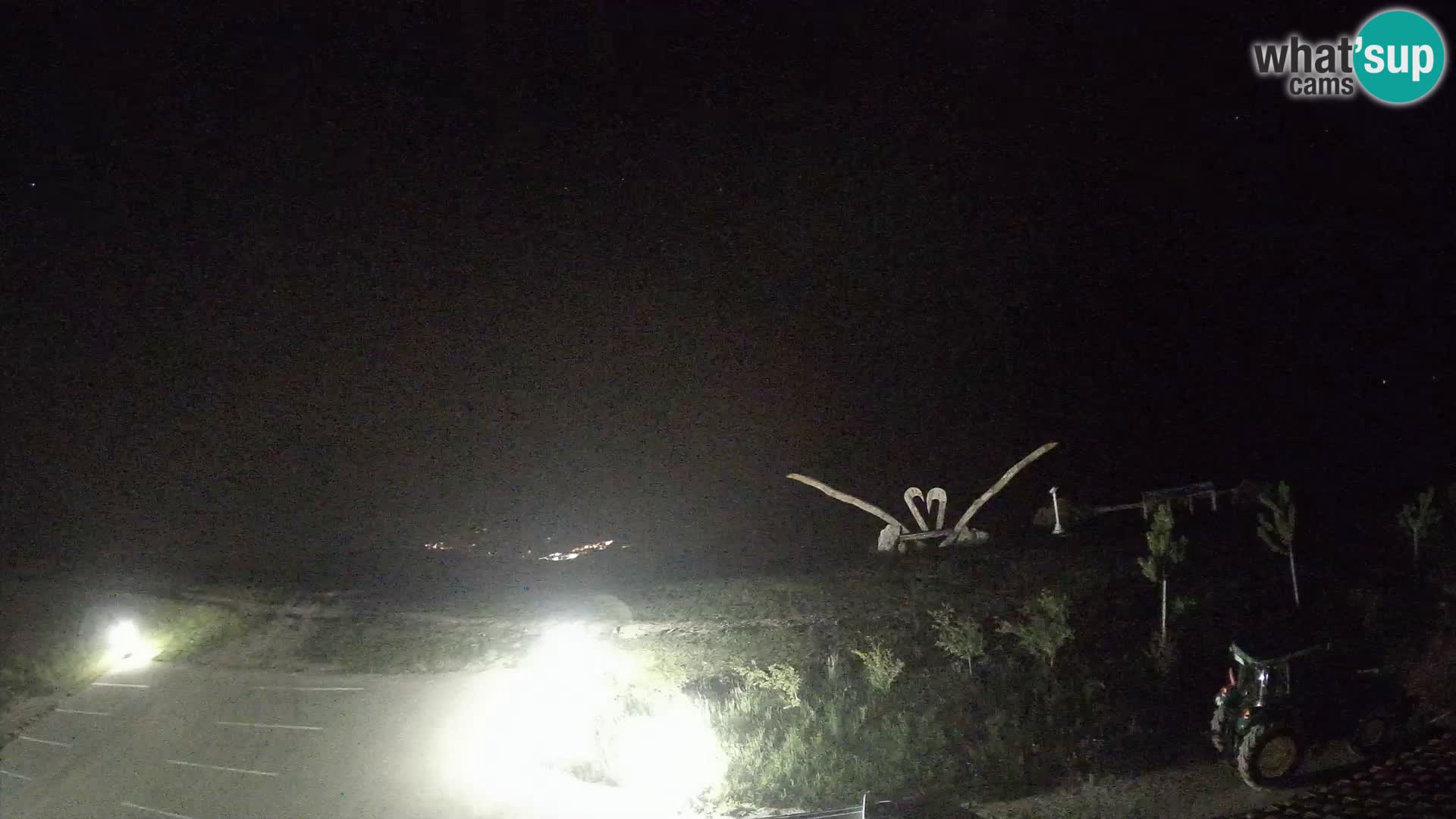 Granja turística Široko camera en vivo Most na Soči