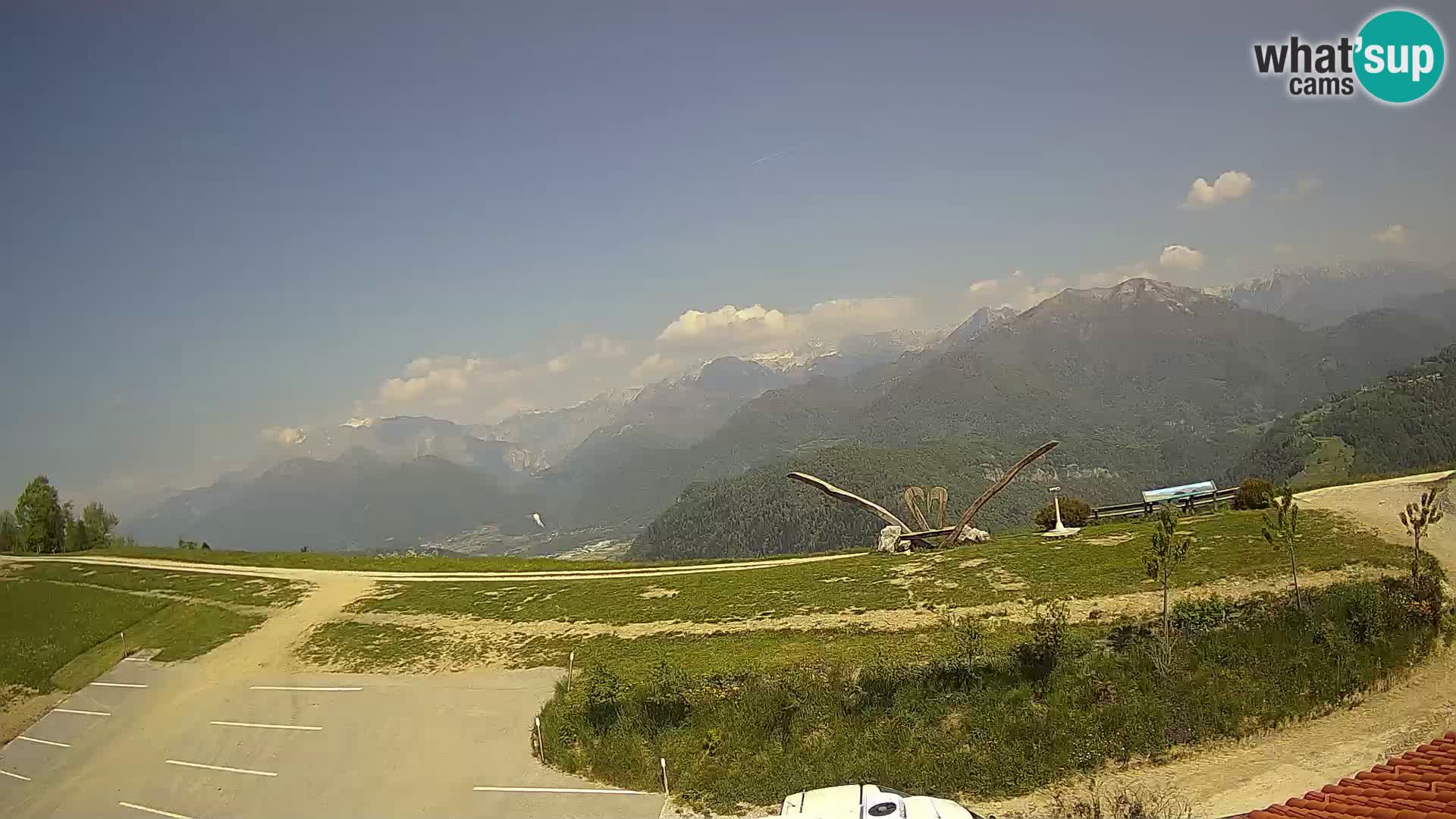 Tourist farm Široko webcam Most na Soči