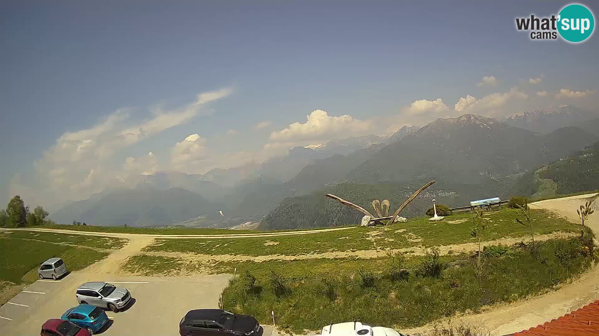 Tourist farm Široko webcam Most na Soči