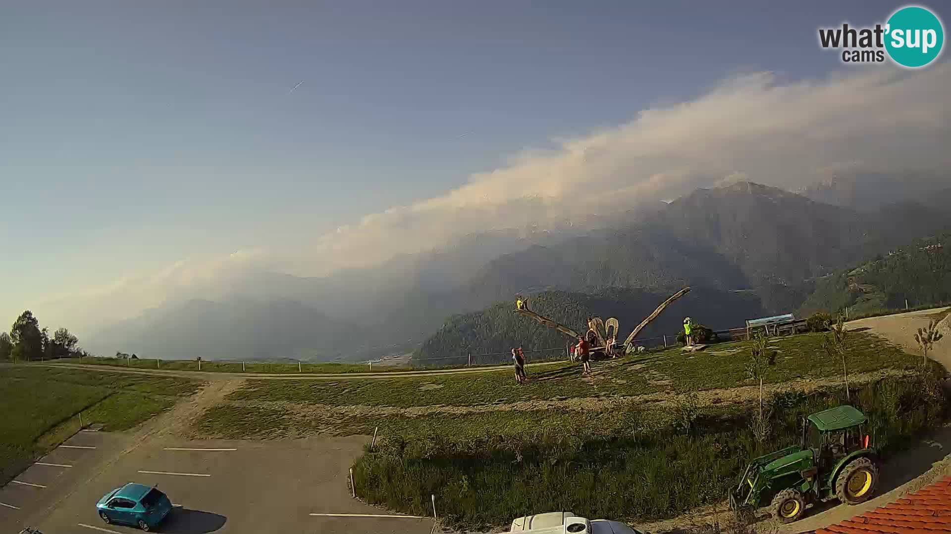 Tourist farm Široko webcam Most na Soči