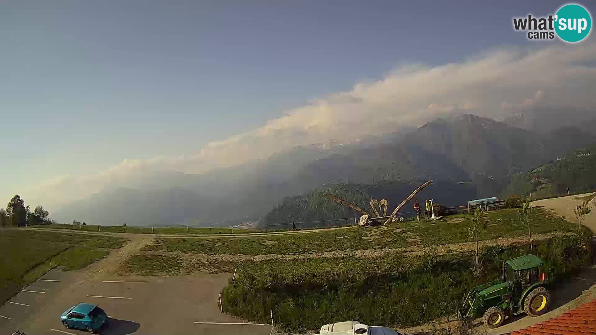 Tourist farm Široko webcam Most na Soči
