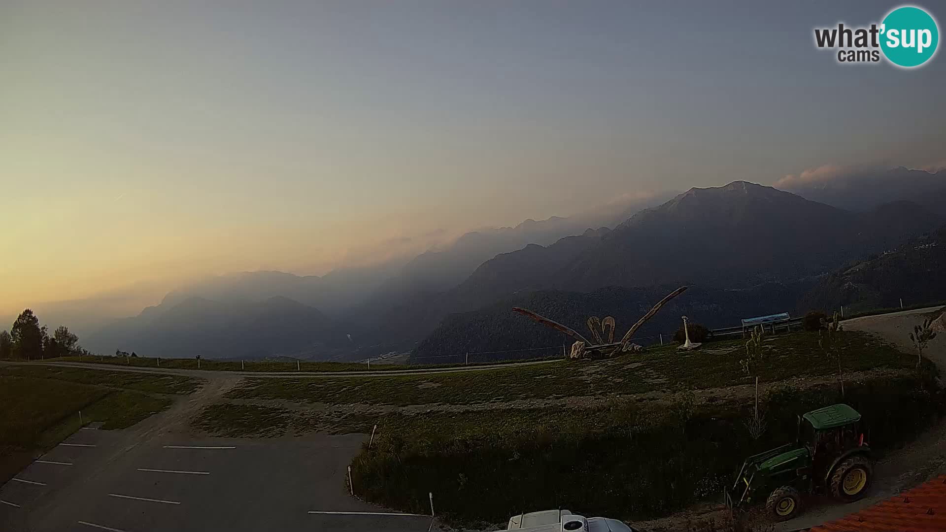 Tourist farm Široko webcam Most na Soči