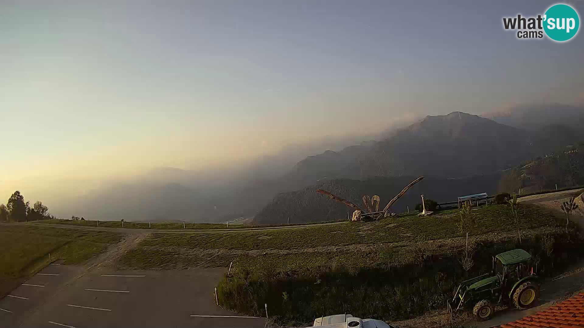 Tourist farm Široko webcam Most na Soči