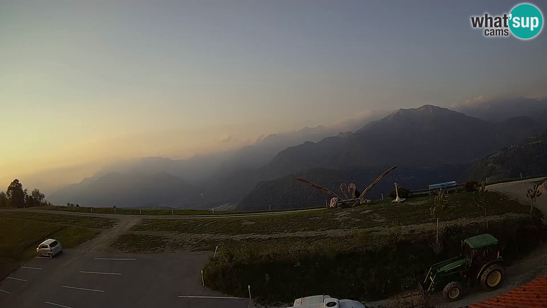 Tourist farm Široko webcam Most na Soči