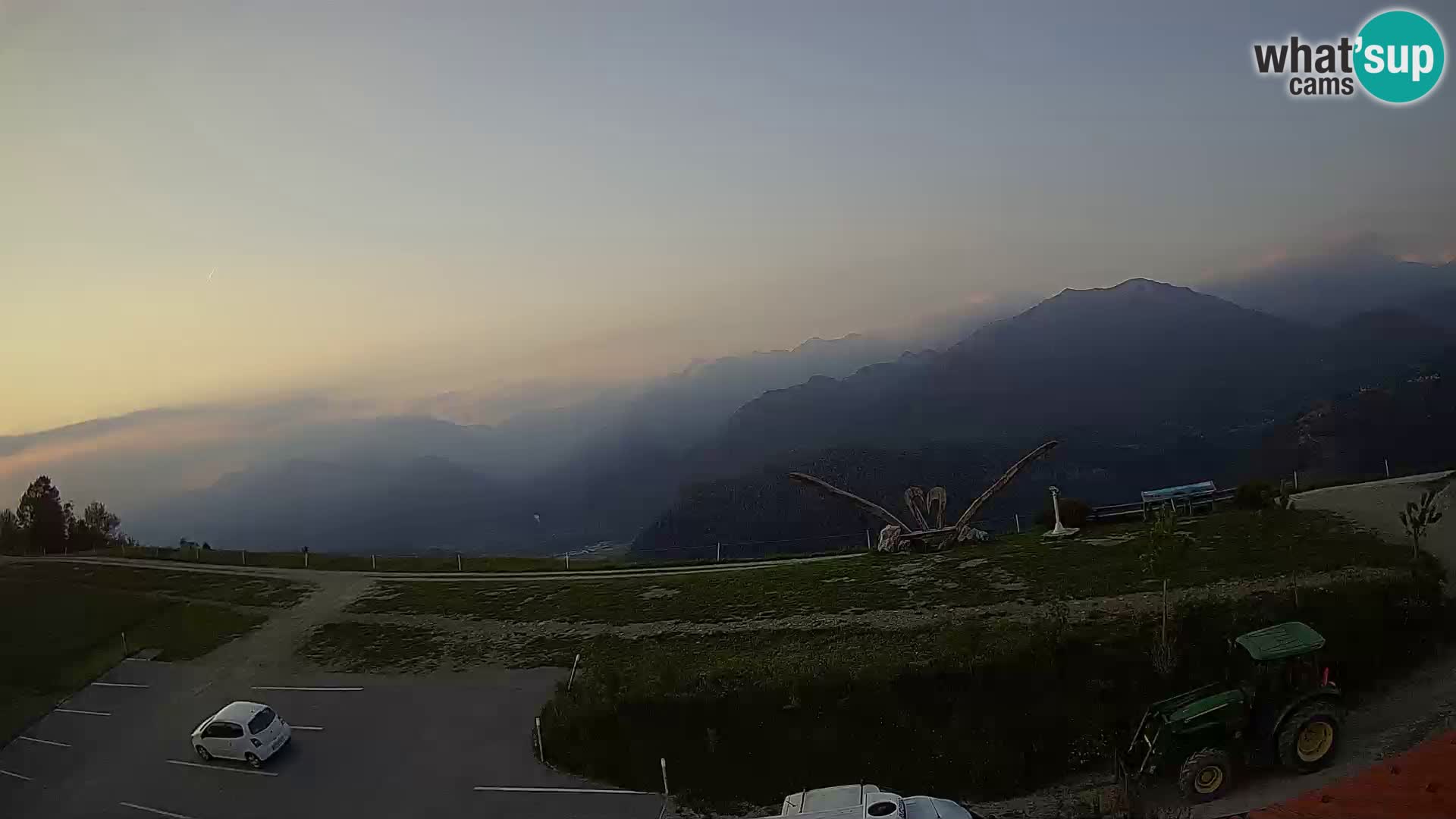 Tourist farm Široko webcam Most na Soči