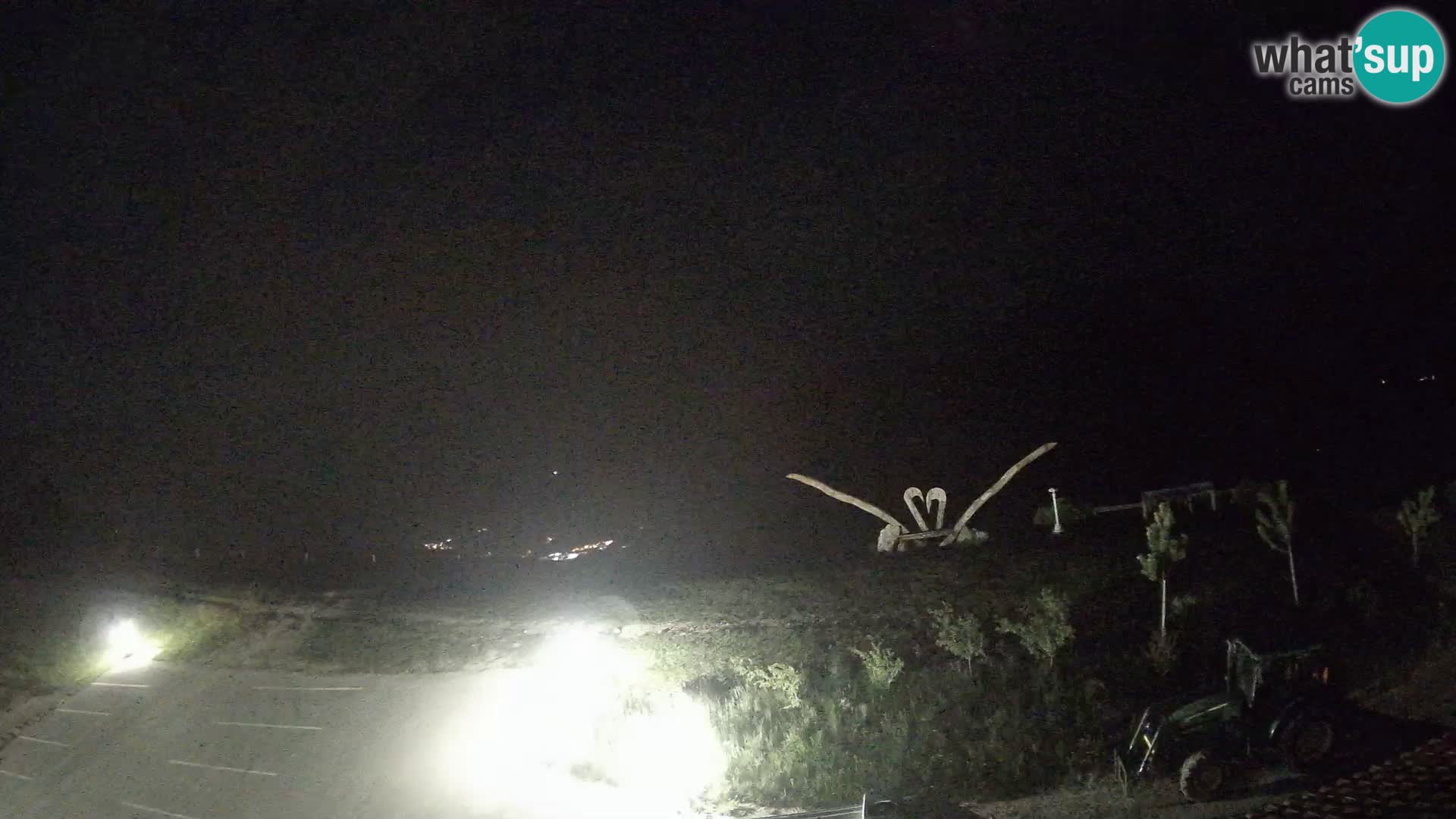 Touristenfarm Široko webcam Most na Soči