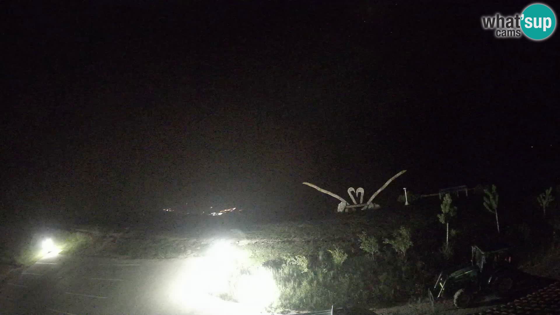 Touristenfarm Široko webcam Most na Soči