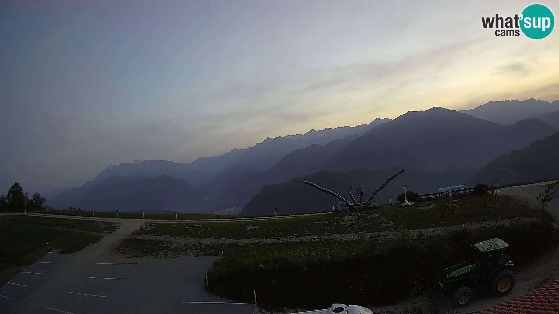 Ferme touristique Široko Livecam Most na Soči