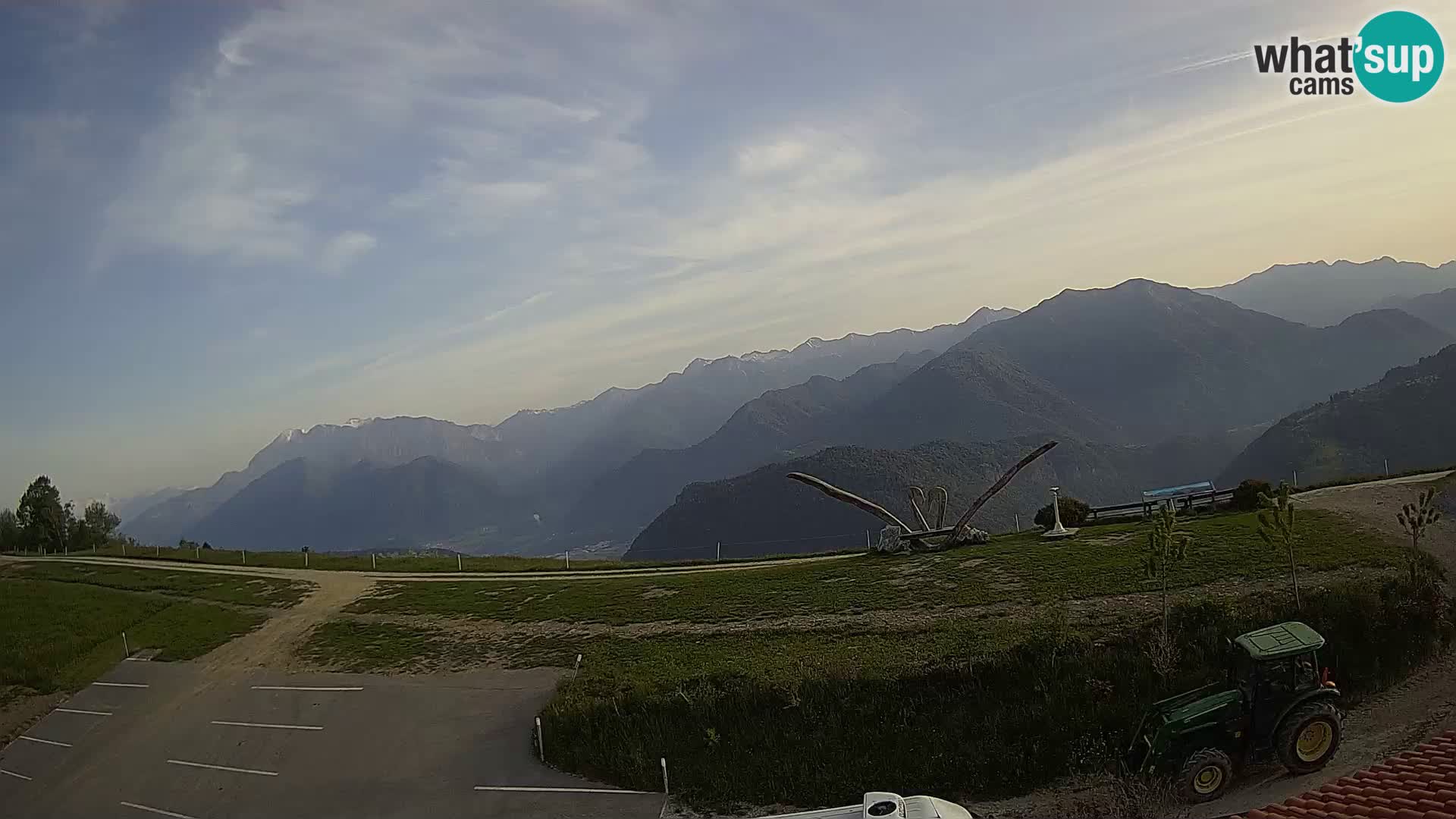 Tourist farm Široko webcam Most na Soči
