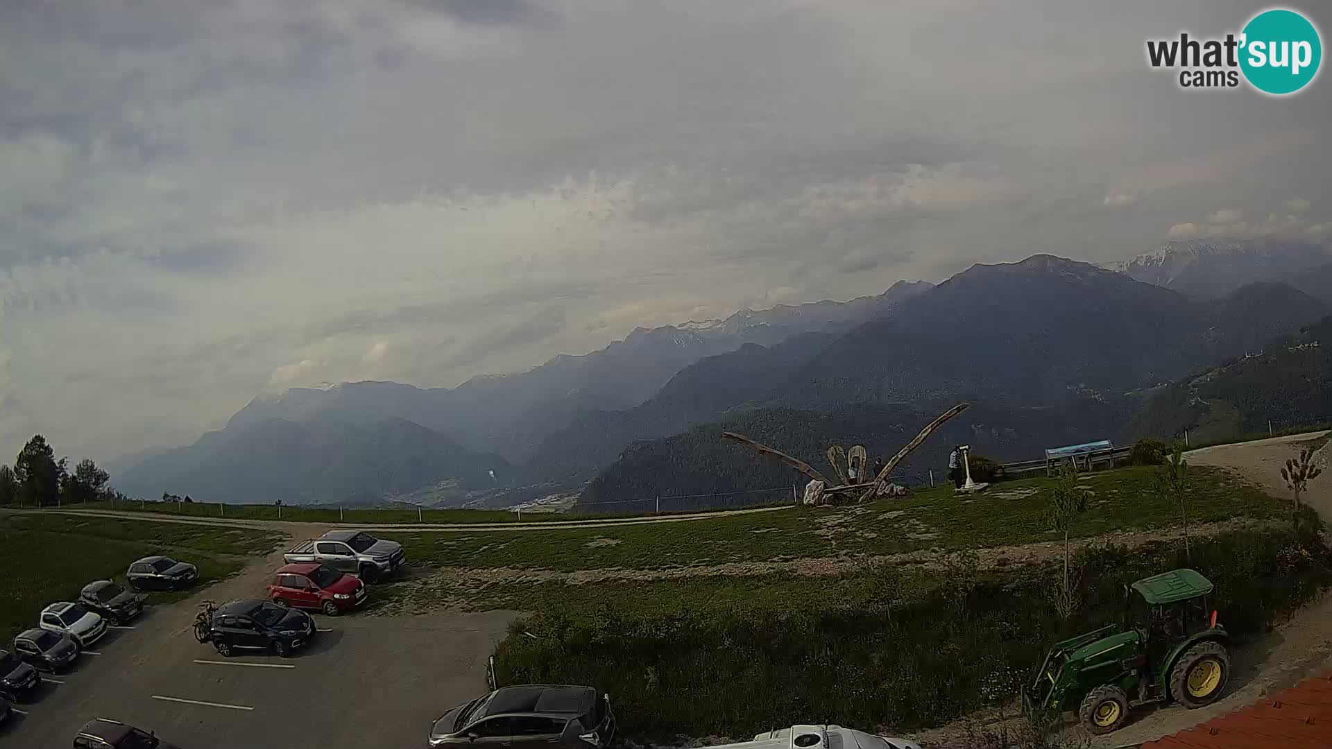 Tourist farm Široko webcam Most na Soči