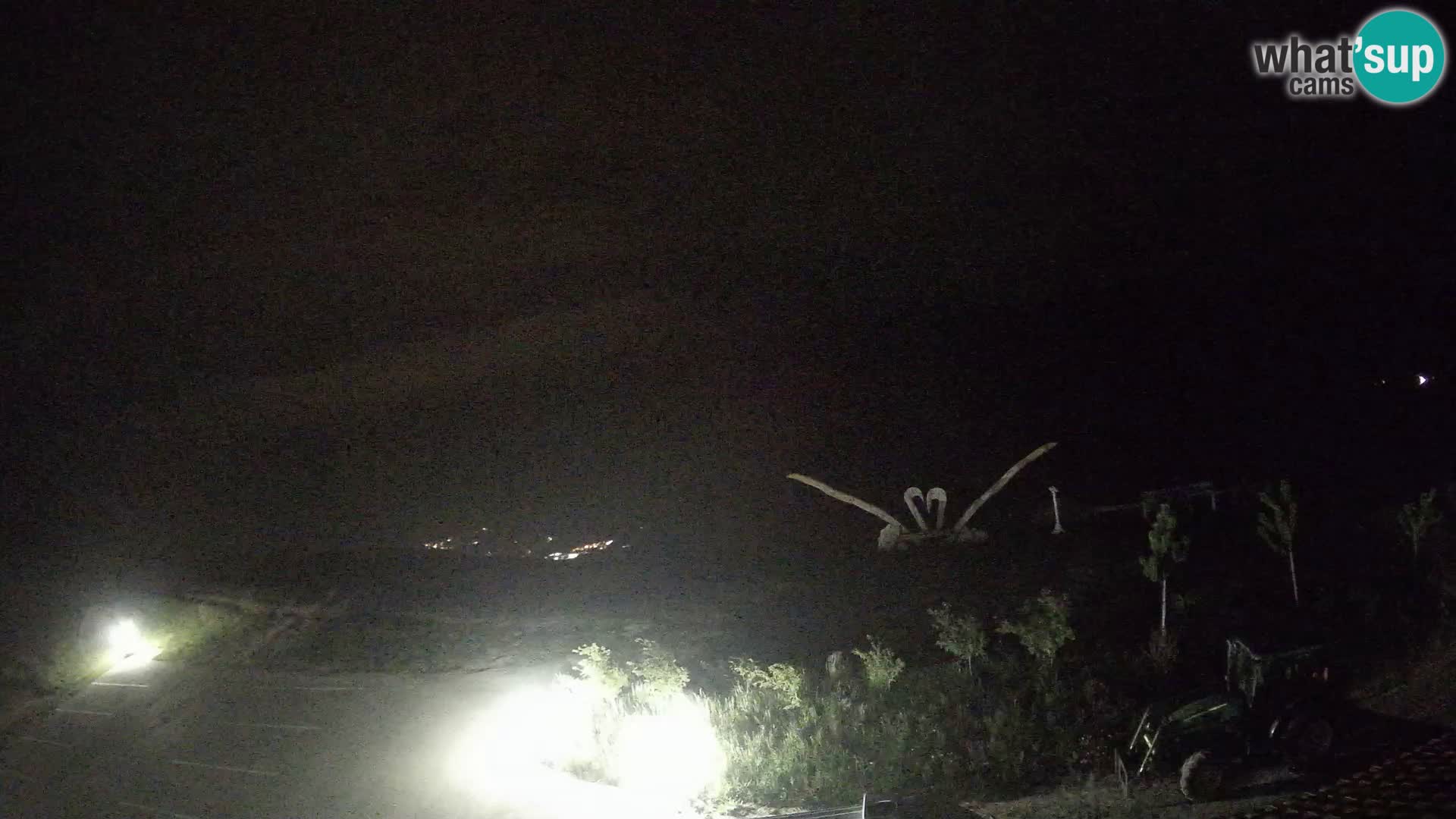 Granja turística Široko camera en vivo Most na Soči