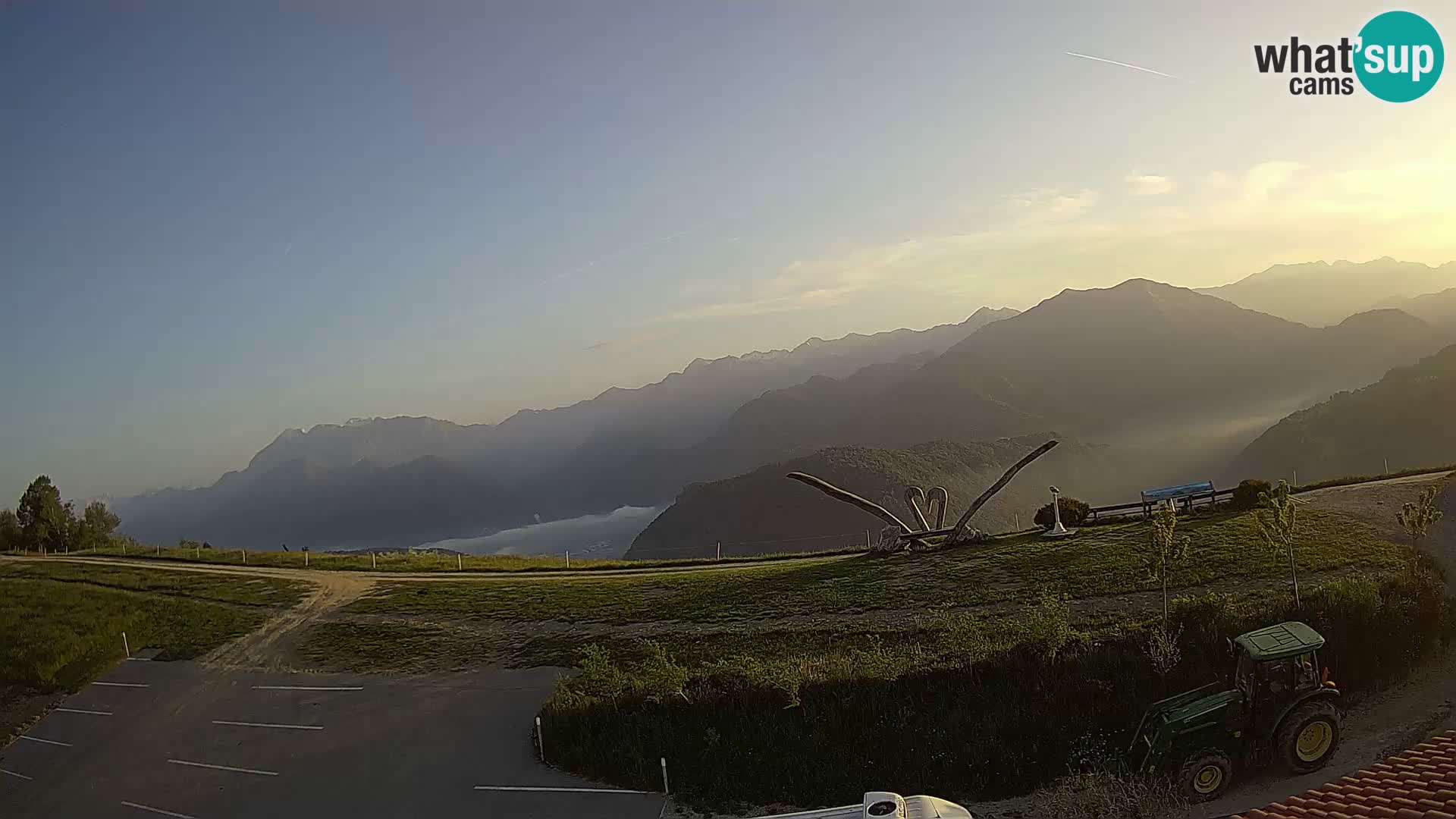 Ferme touristique Široko Livecam Most na Soči