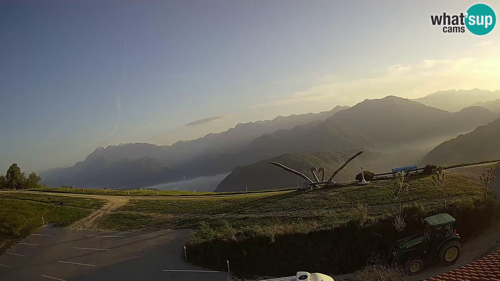 Tourist farm Široko webcam Most na Soči