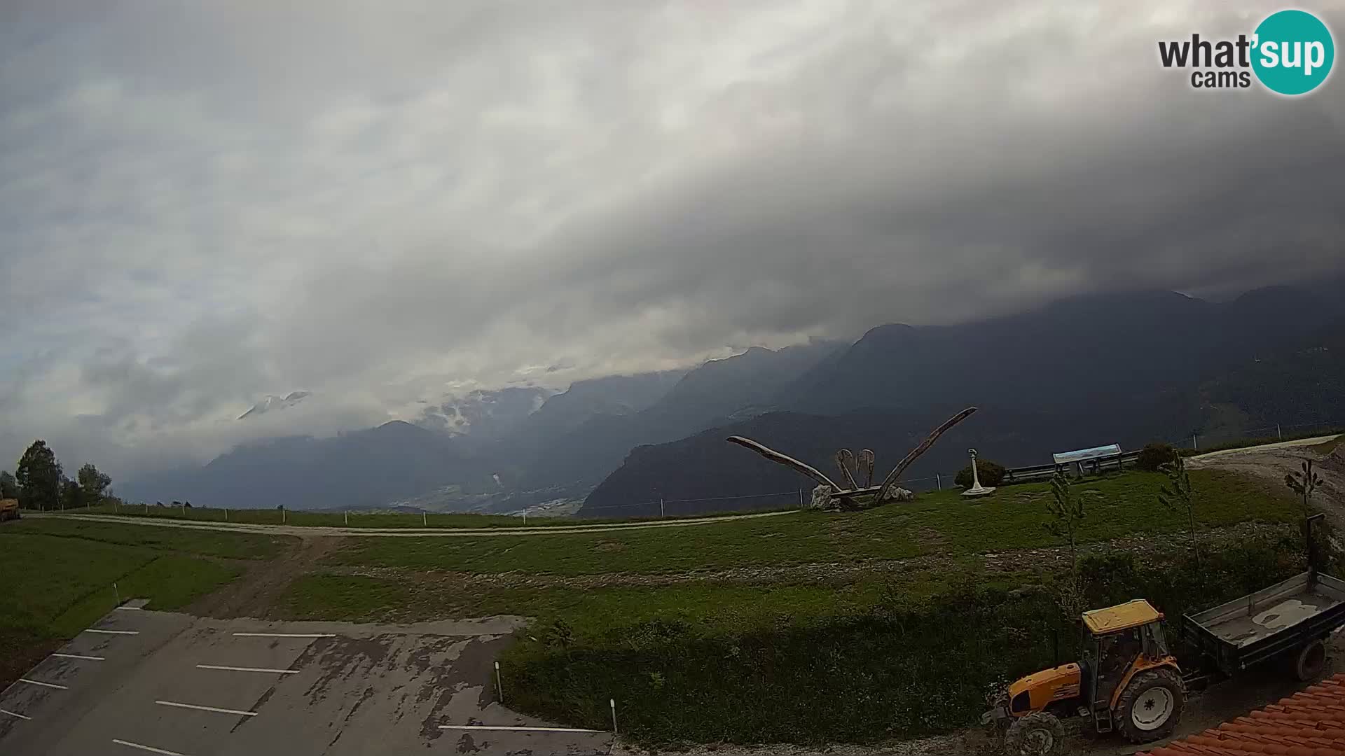 Tourist farm Široko webcam Most na Soči
