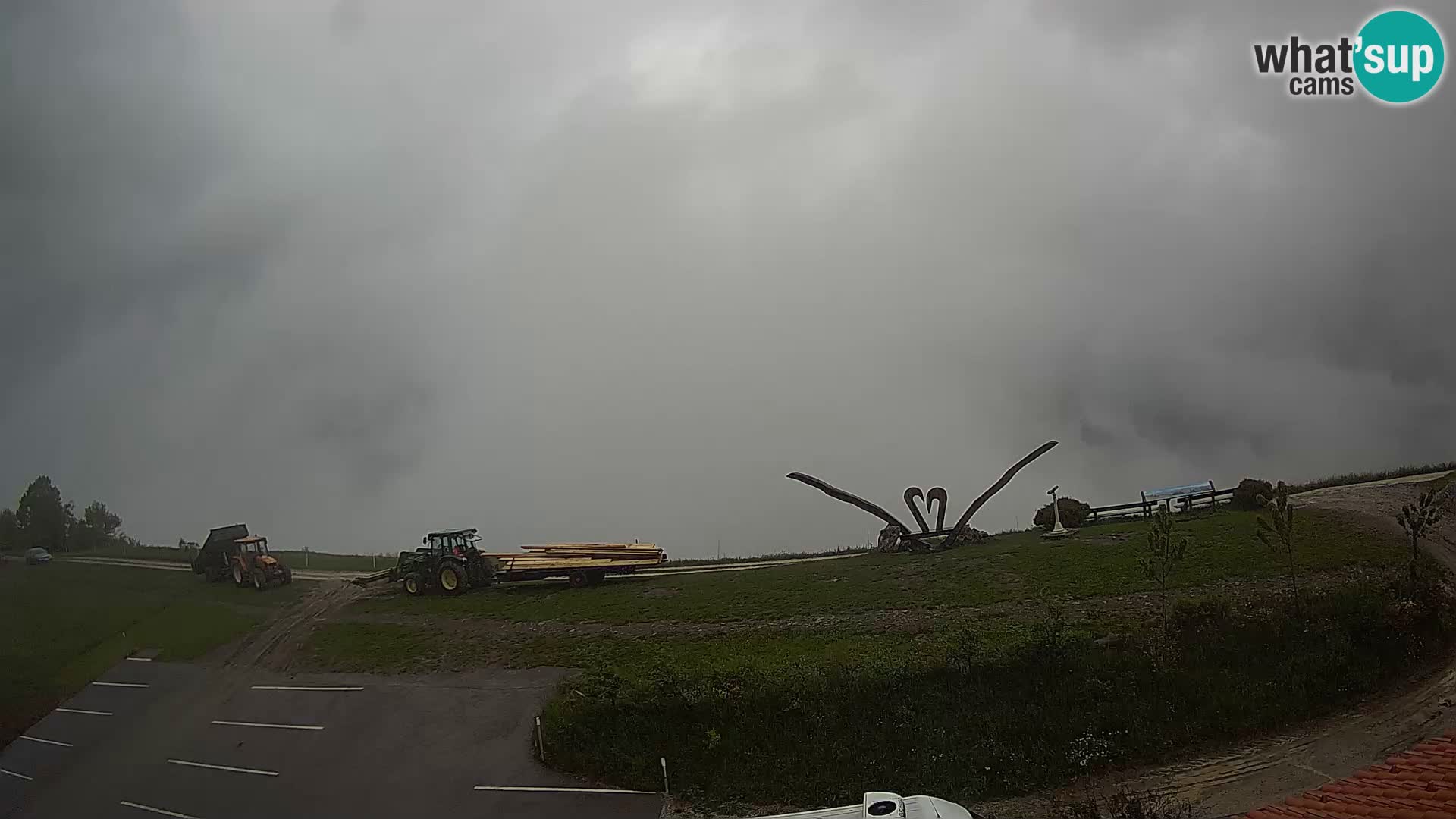 Tourist farm Široko webcam Most na Soči