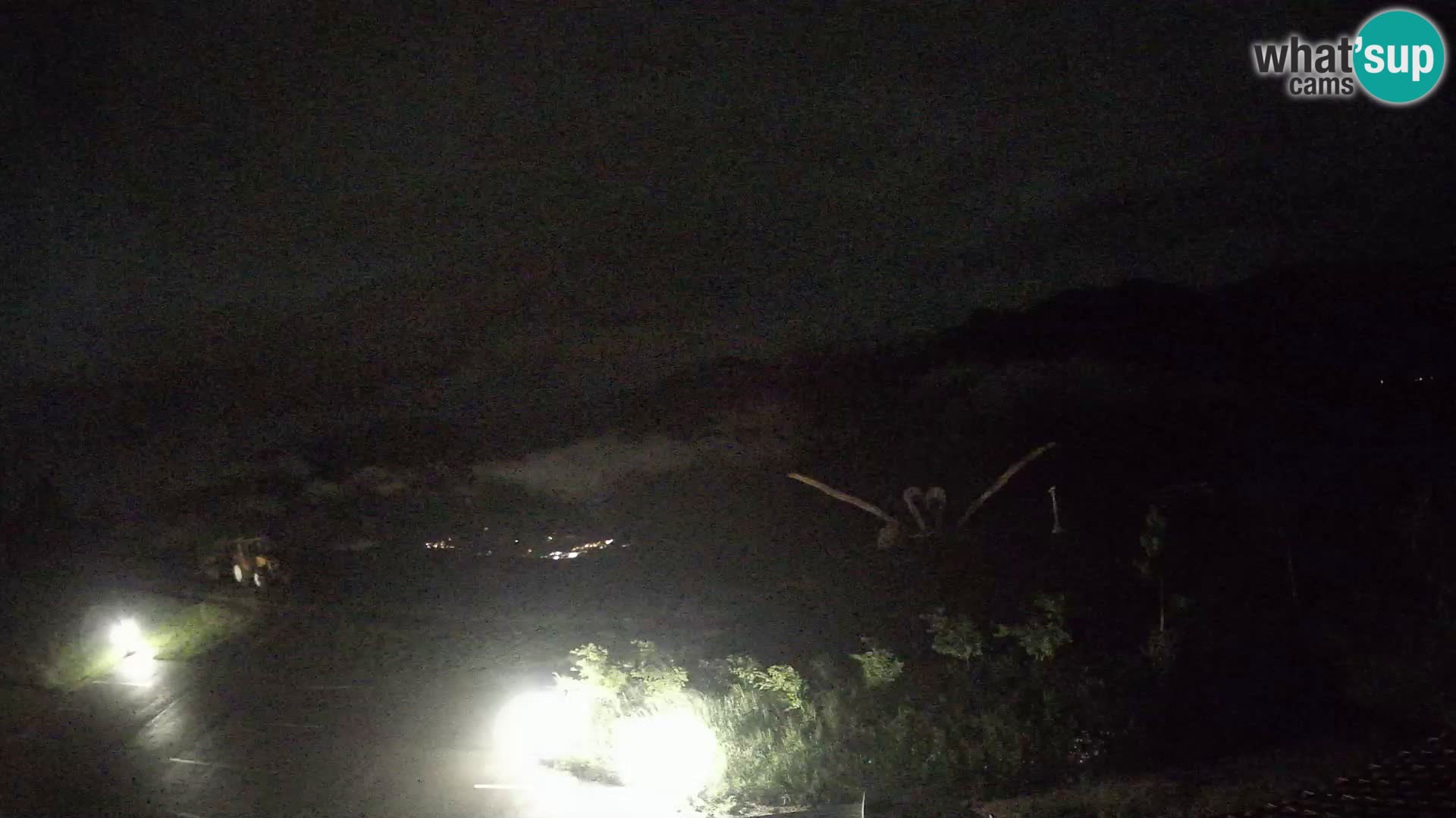 Granja turística Široko camera en vivo Most na Soči