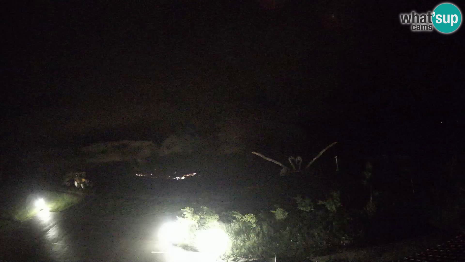 Granja turística Široko camera en vivo Most na Soči