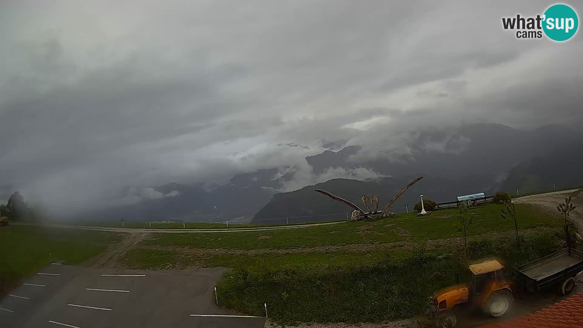 Tourist farm Široko webcam Most na Soči