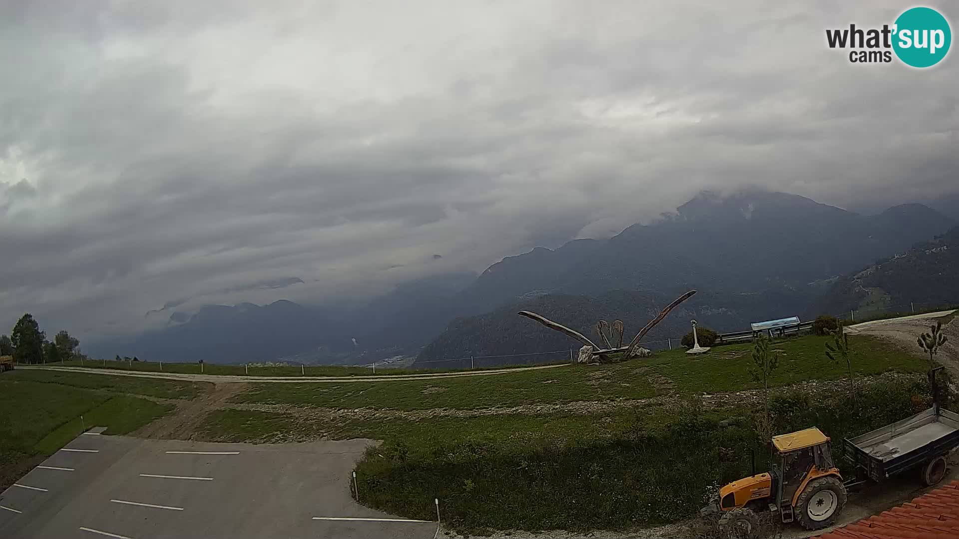 Ferme touristique Široko Livecam Most na Soči