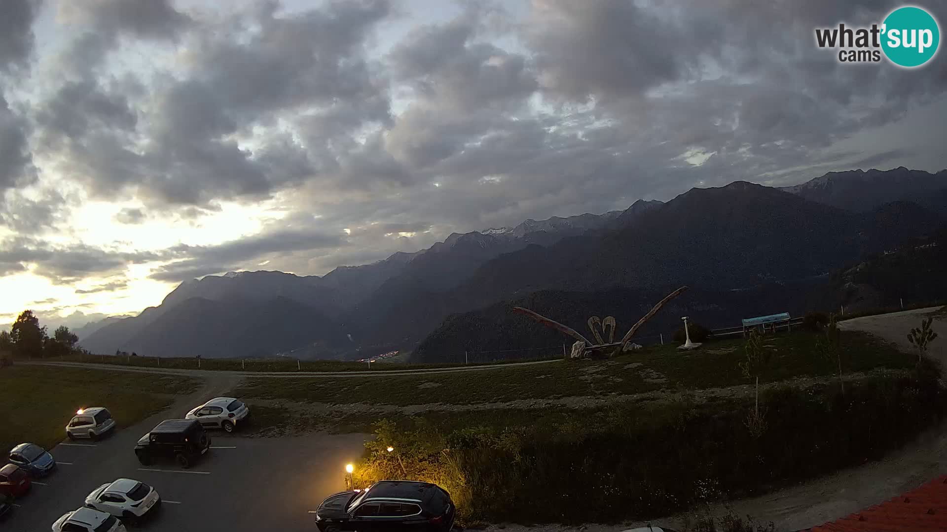 Ferme touristique Široko Livecam Most na Soči