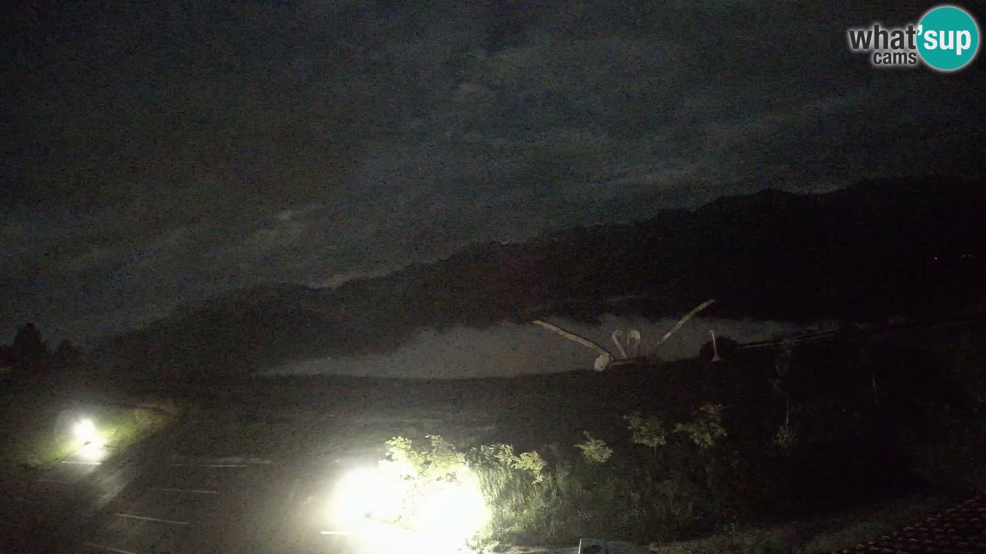 Turistična kmetija Široko spletna kamera Most na Soči