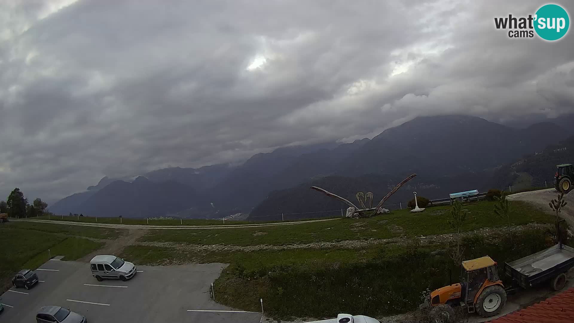 Ferme touristique Široko Livecam Most na Soči