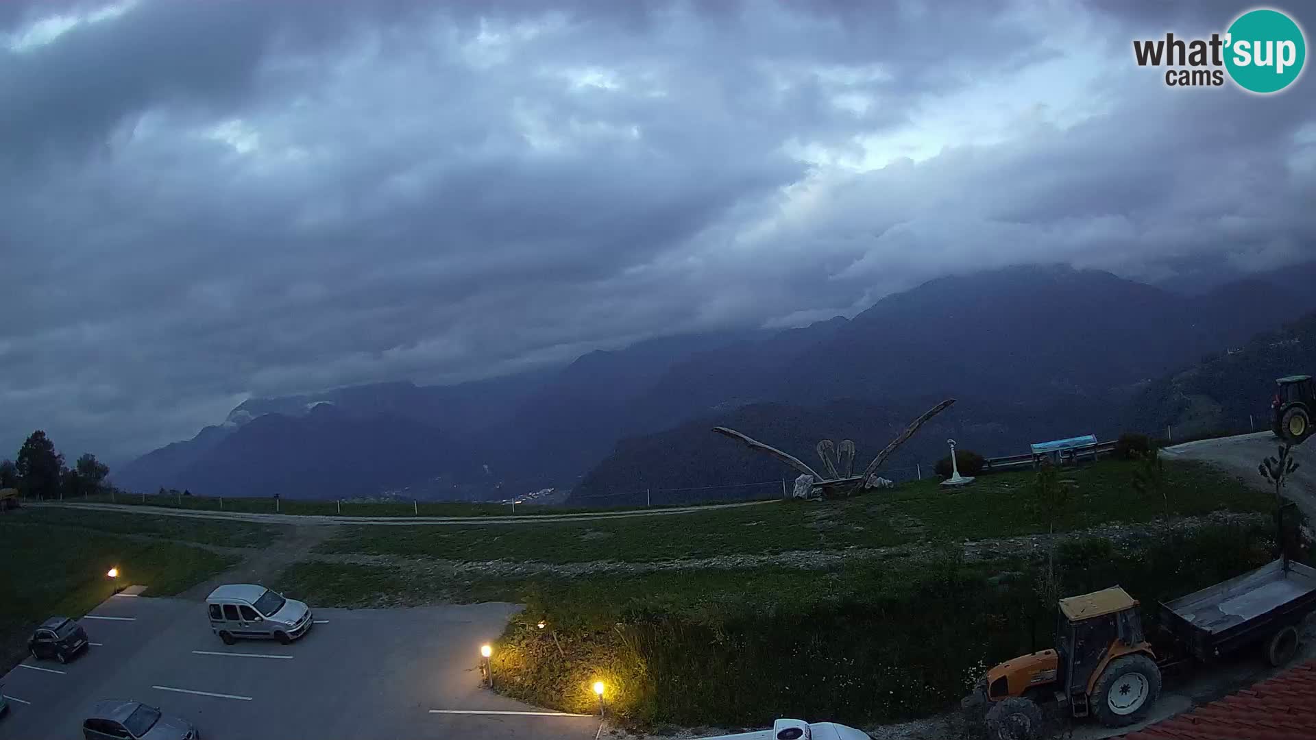 Tourist farm Široko webcam Most na Soči