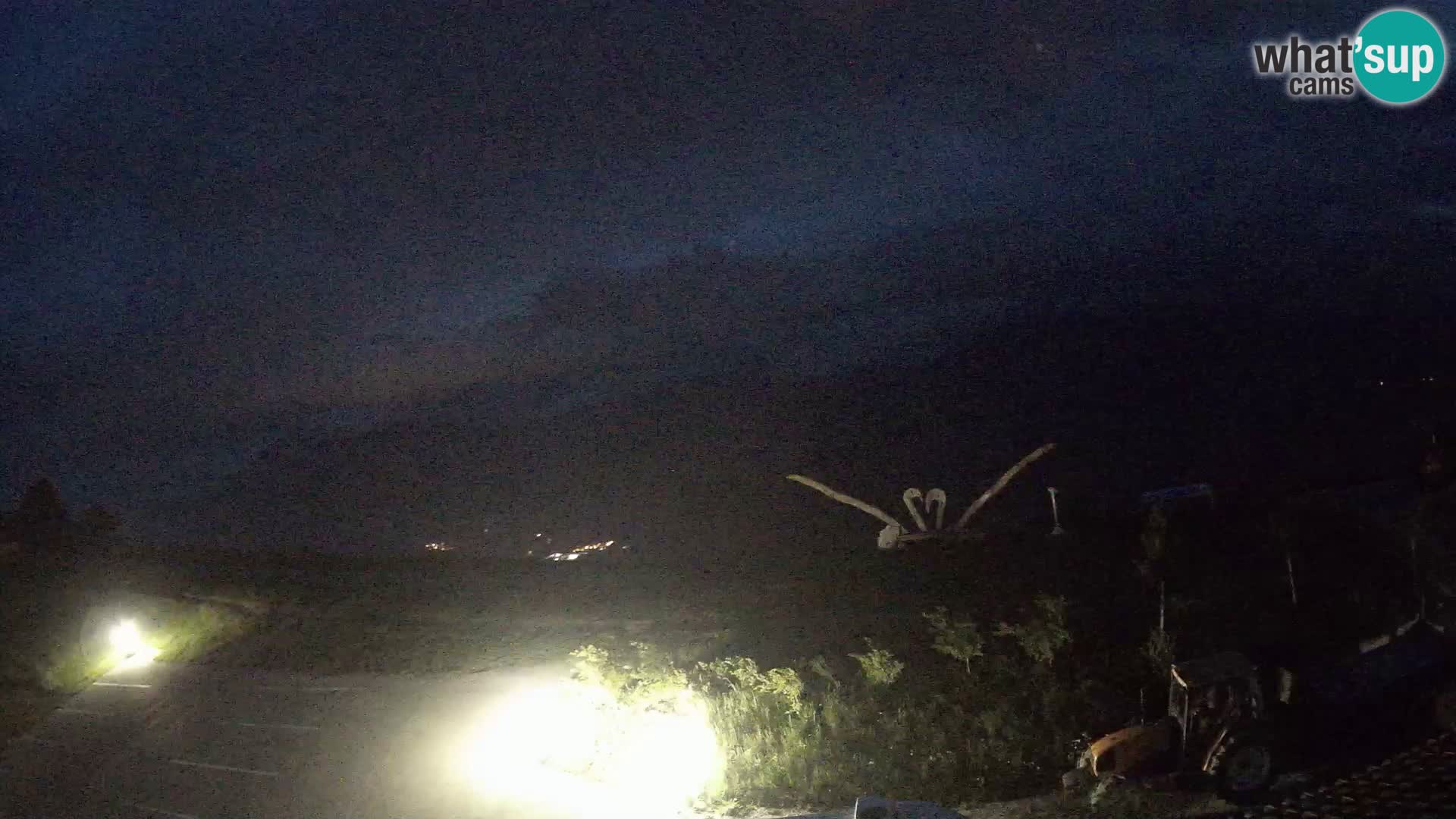 Touristenfarm Široko webcam Most na Soči