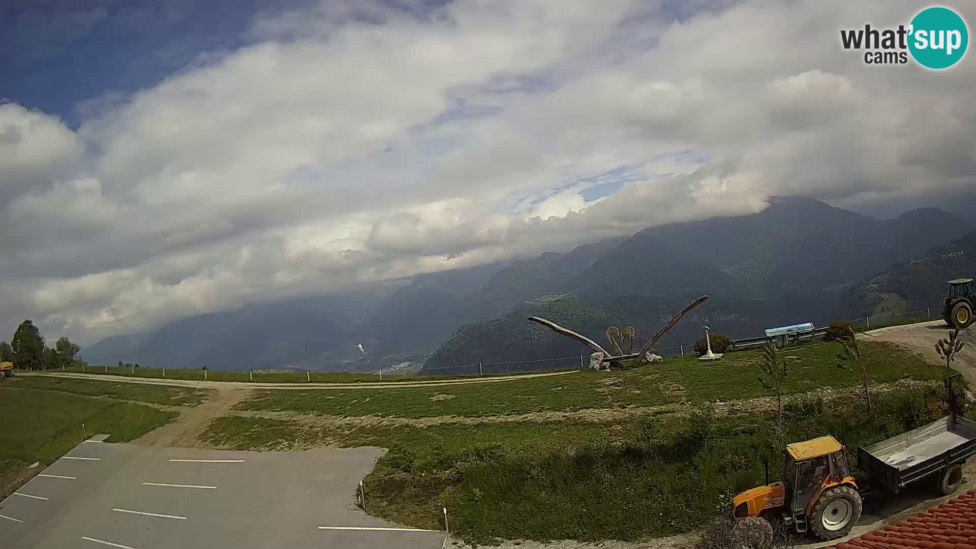 Tourist farm Široko webcam Most na Soči