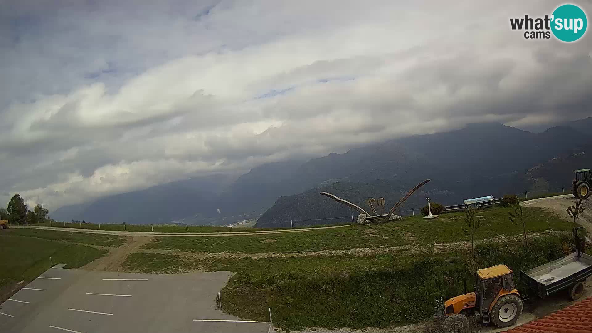 Tourist farm Široko webcam Most na Soči