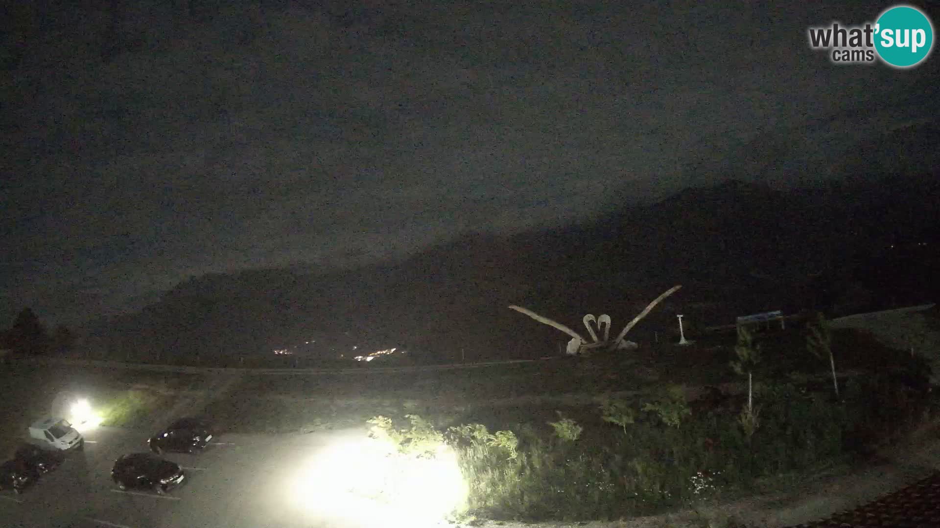 Fattoria agrituristica Široko webcam Most na Soči