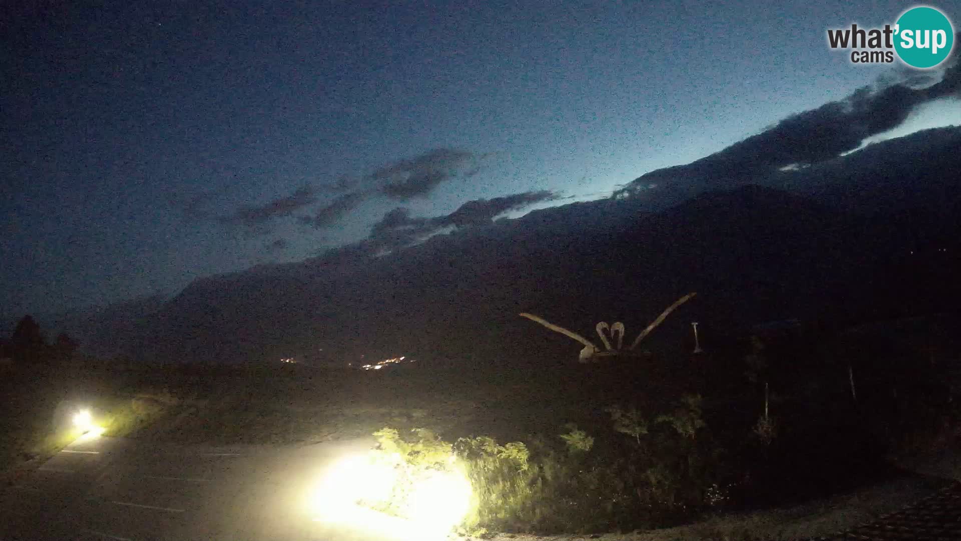 Fattoria agrituristica Široko webcam Most na Soči