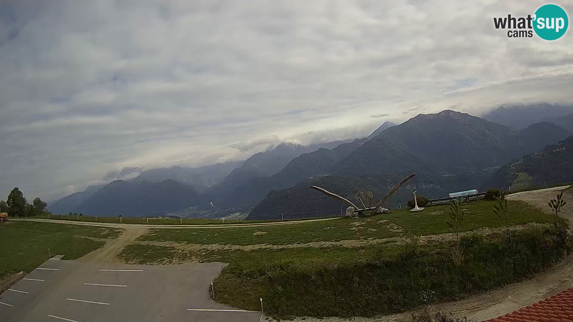 Ferme touristique Široko Livecam Most na Soči