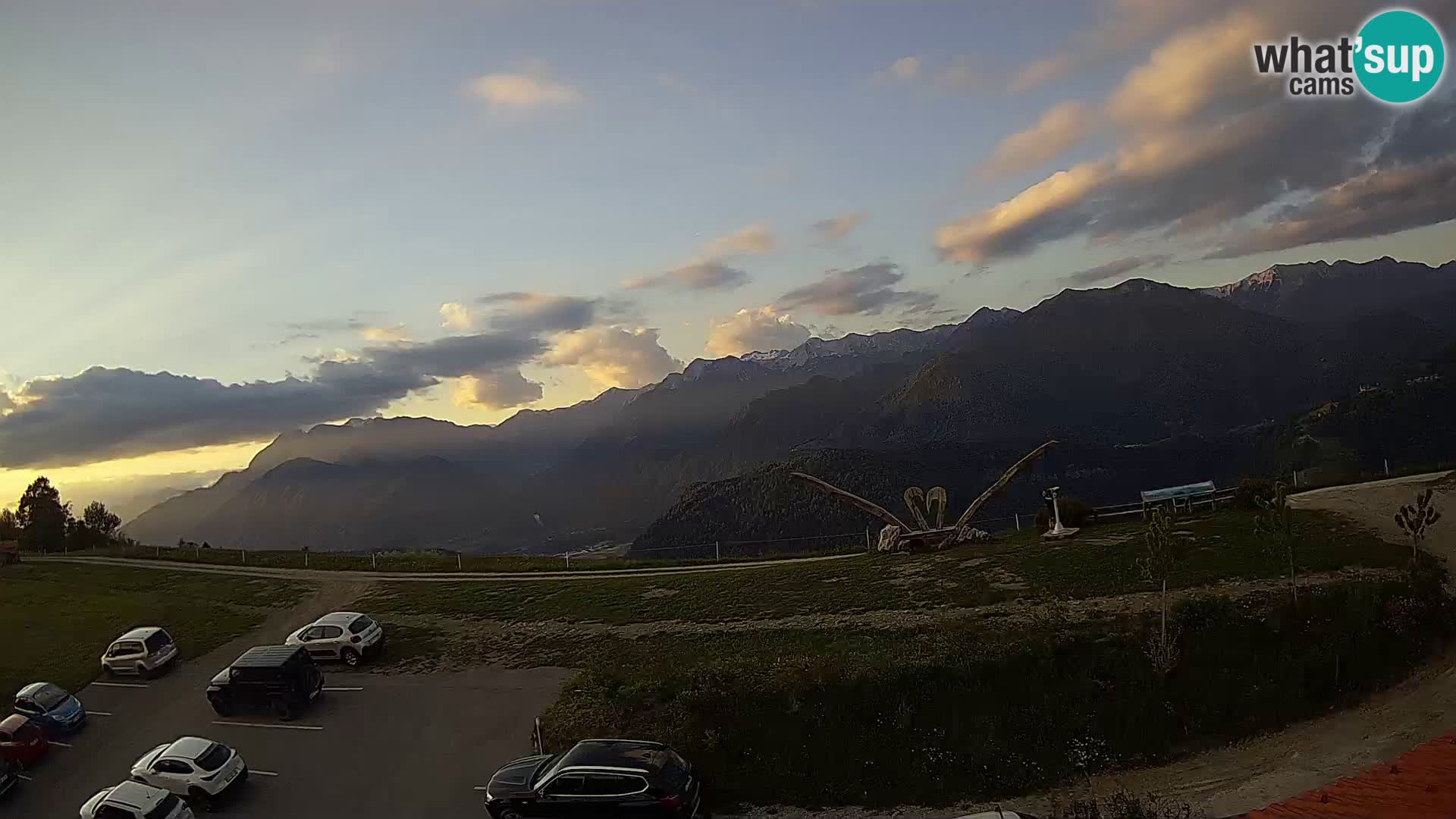 Ferme touristique Široko Livecam Most na Soči