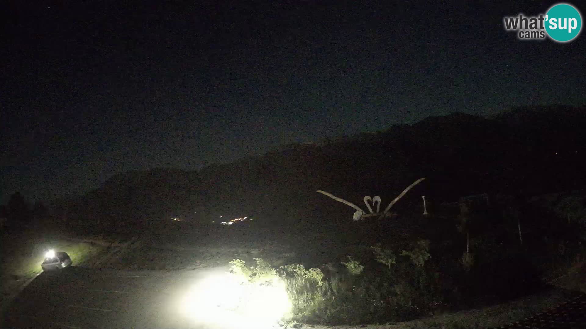 Fattoria agrituristica Široko webcam Most na Soči