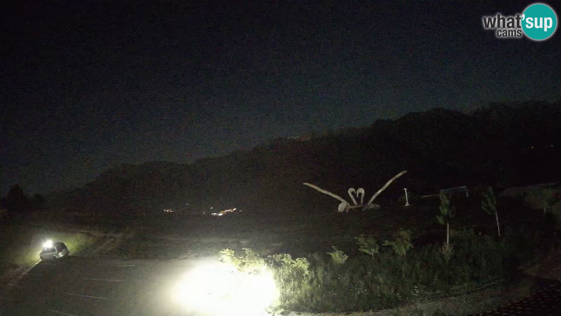 Granja turística Široko camera en vivo Most na Soči
