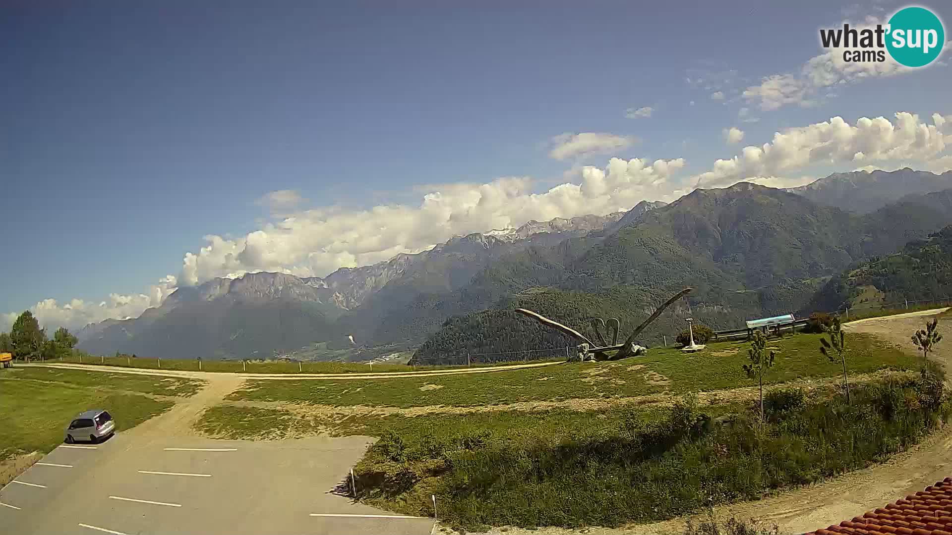 Ferme touristique Široko Livecam Most na Soči