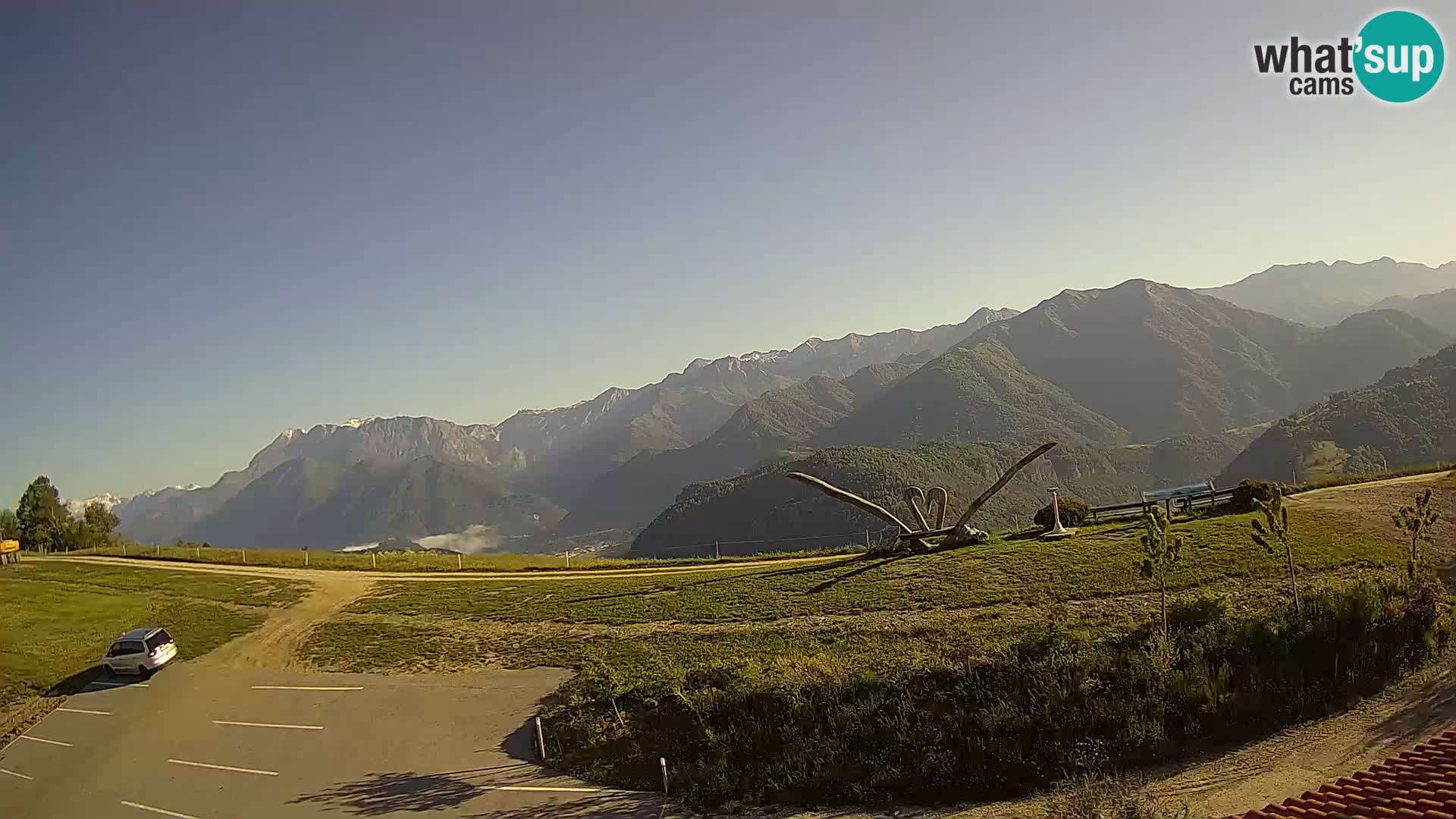 Ferme touristique Široko Livecam Most na Soči