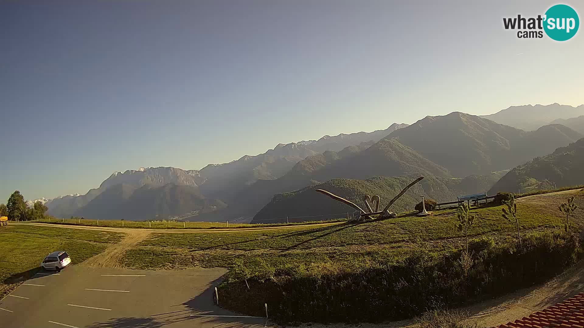 Ferme touristique Široko Livecam Most na Soči