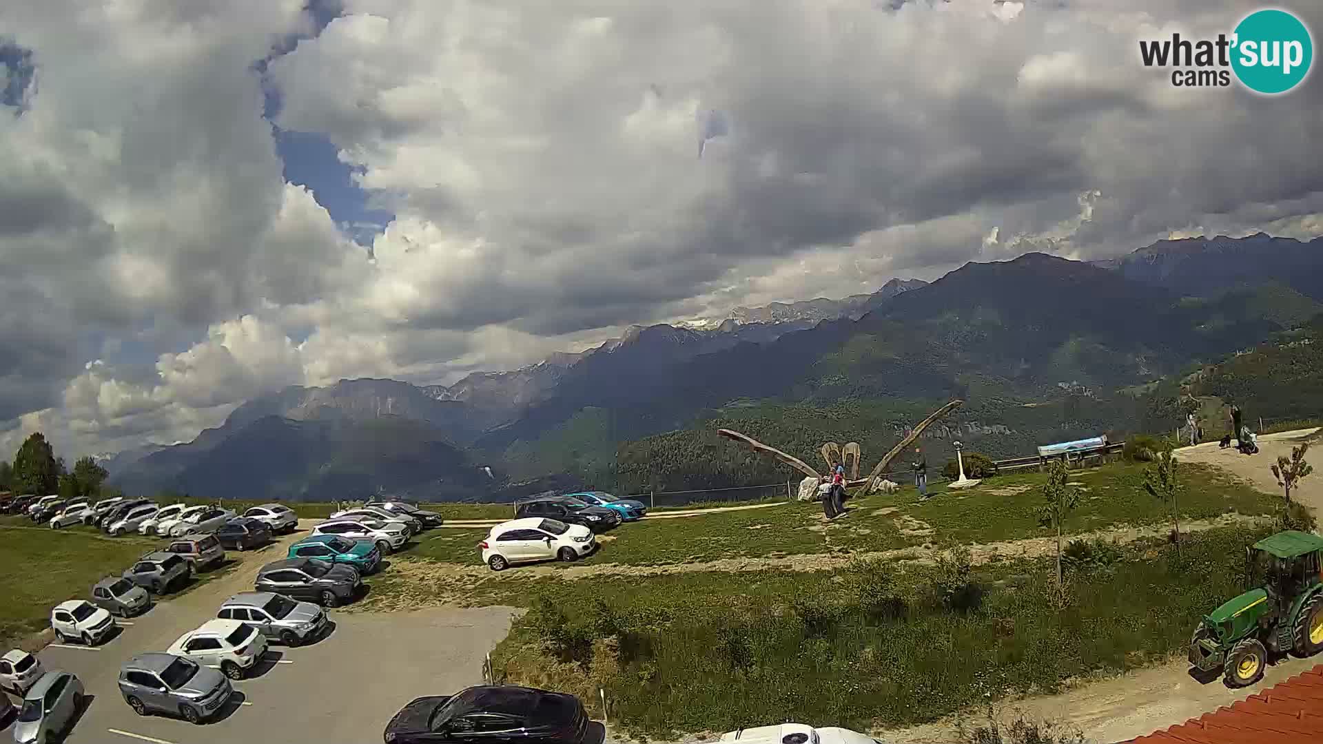 Fattoria agrituristica Široko webcam Most na Soči