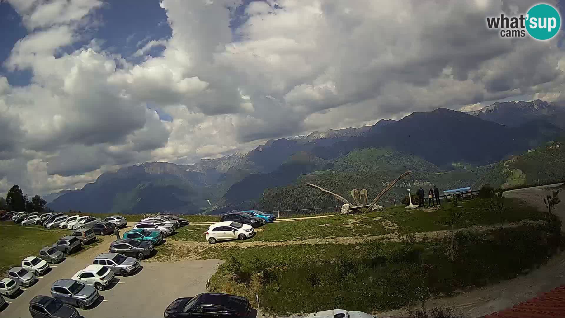 Tourist farm Široko webcam Most na Soči