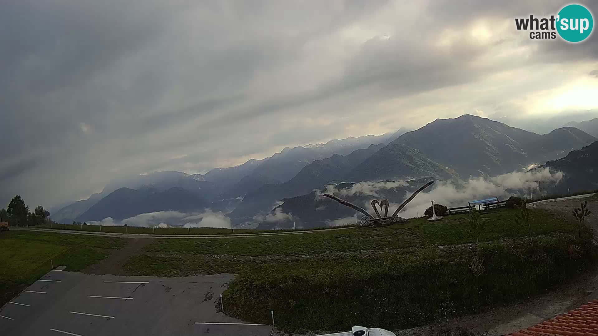 Ferme touristique Široko Livecam Most na Soči
