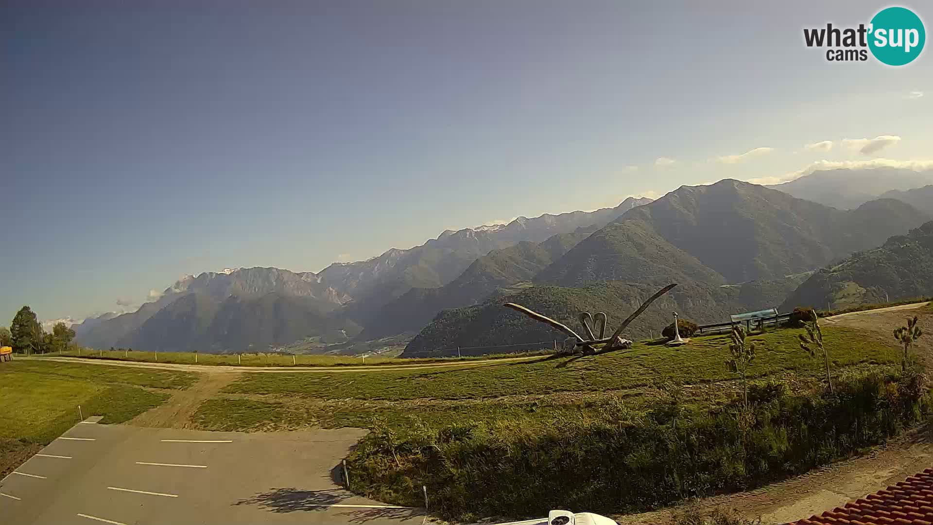 Tourist farm Široko webcam Most na Soči