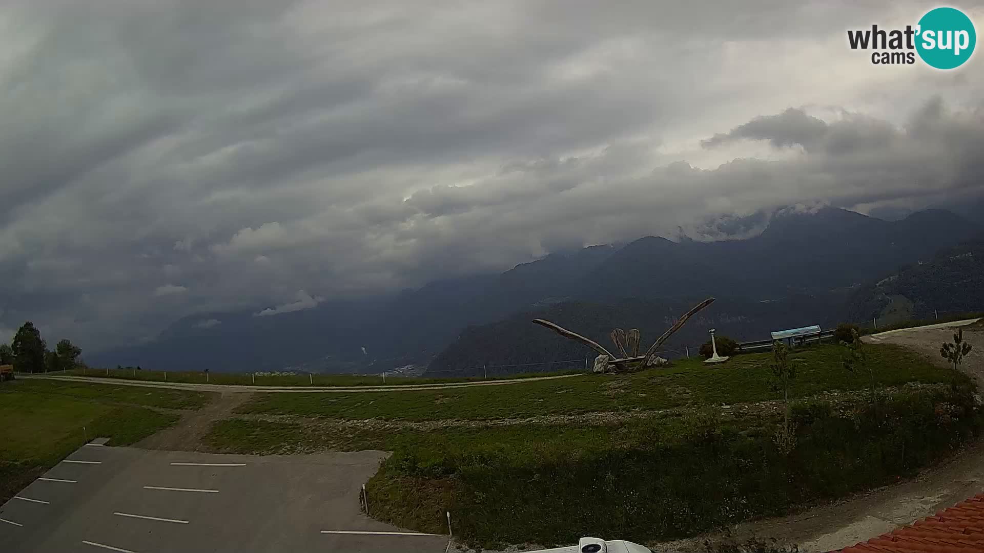 Tourist farm Široko webcam Most na Soči