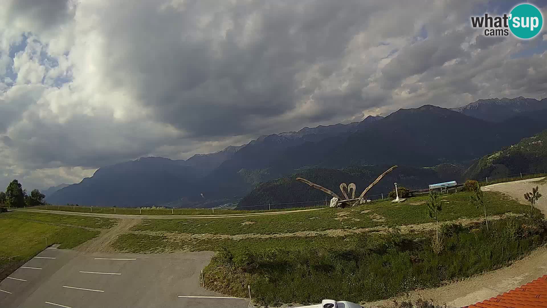 Tourist farm Široko webcam Most na Soči