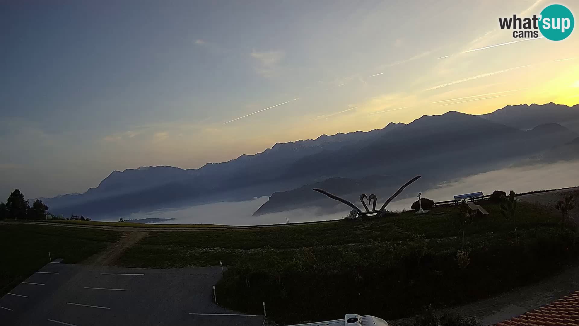 Ferme touristique Široko Livecam Most na Soči