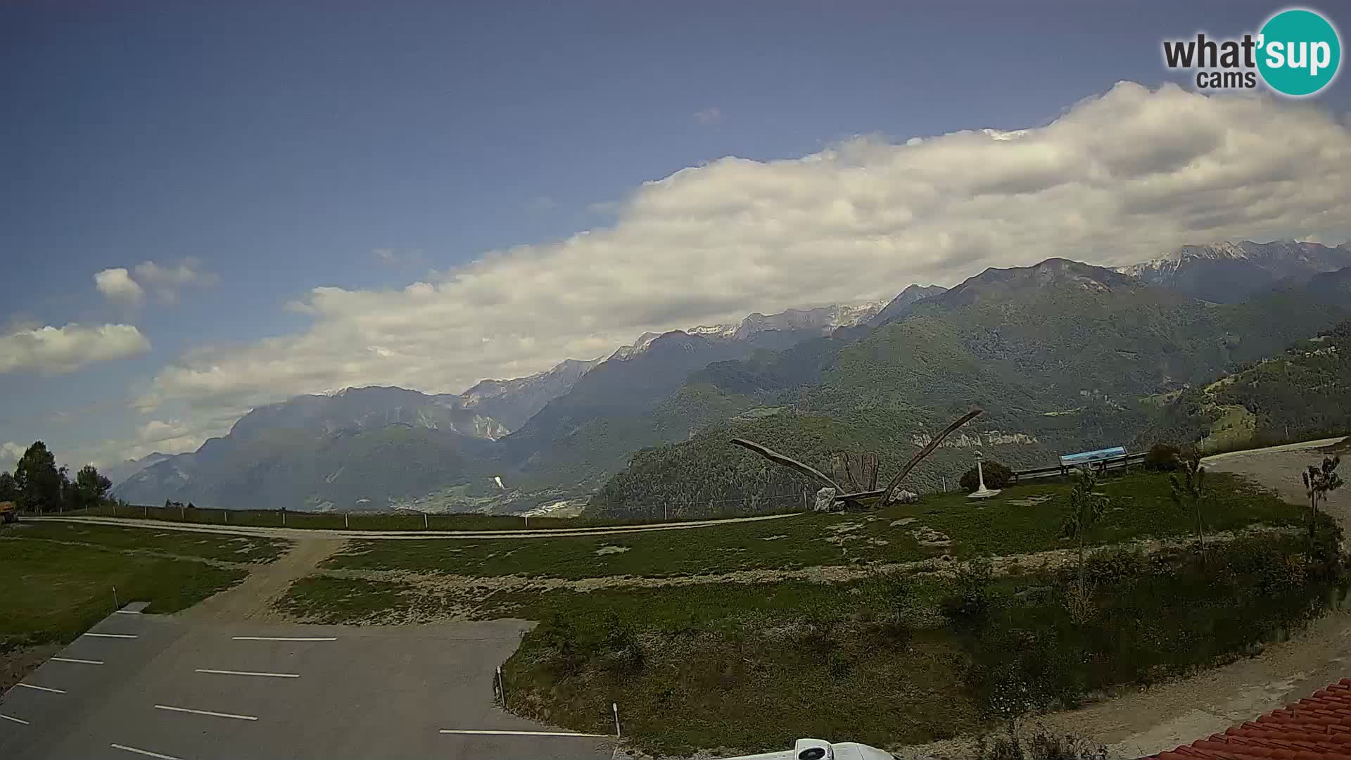 Tourist farm Široko webcam Most na Soči